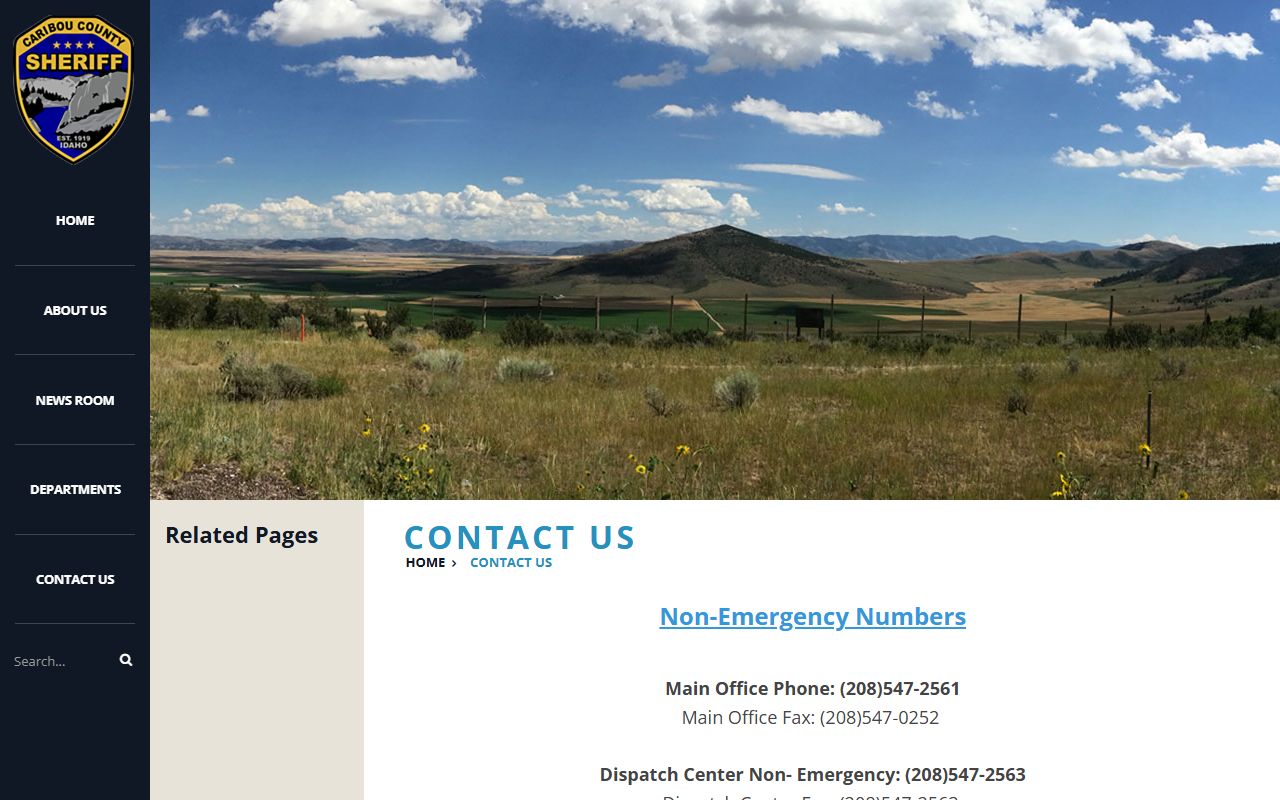 Caribou County Jail contact information for Oneida County inmate lookup